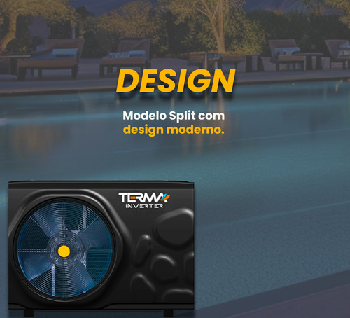 Bomba De Calor P/ Piscina Nautilus Terma Inverter 3 Com Wifi