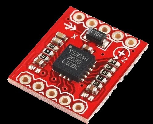 Giroscopo Gyro Breakout Board - Ly530al - 300°/s Protolab-d