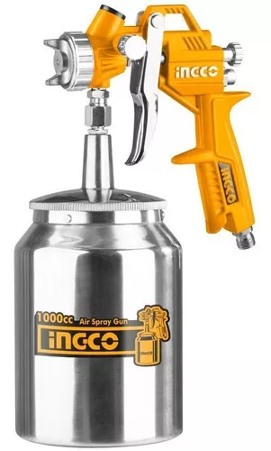 INGCO Panamá - Para uso industrial ✔️ Nuestra pistola de pintar eléctrica  te permite pintar con menos esfuerzo y menos gasto de pintura en  comparación al uso de brocha o rodillo. Puedes