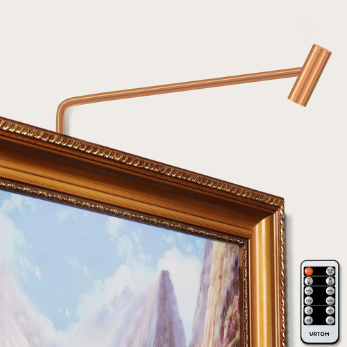 Urtom Luz Imagen Enchufable Arte Regulabl Para Pintura Marco