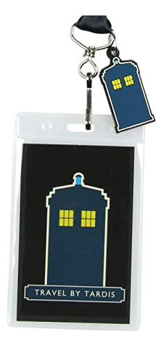 Tardis Para Tarjetas De Identificación Con Cordones De Docto