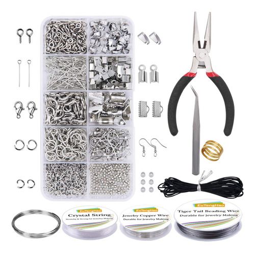 Eutenghao Kit De Suministros De Fabricacin De Joyas, Juego D