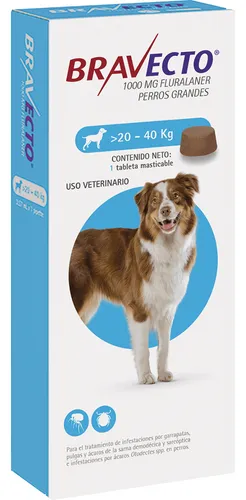 Bravecto Antipulgas (20-40 Kg)