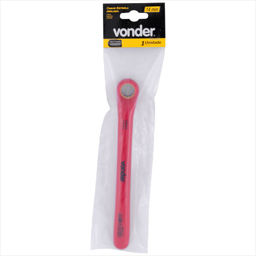 Chave Estrela 14 Mm Uma Boca Isolada Iec60900 Vonder