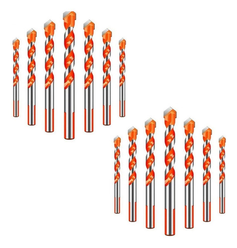 Juego De 2 Brocas De Cerámica Triangulares Multifuncionales