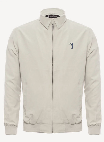 Jaqueta Aleatory Com Forro Fleece Bege