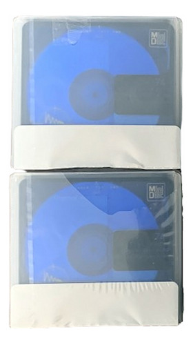Minidisc Sony En Blanco, Nuevo Con Detalle En Empaque