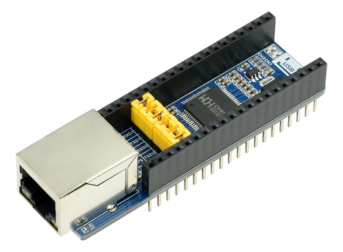 Waveshare Convertidor Ethernet A Uart Para Raspberry Pi Pico