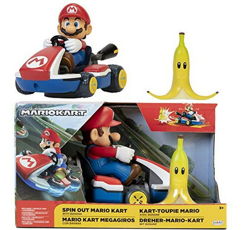Super Mario Spin Out 2.5  Mariokart - Mario Racer Vehicle