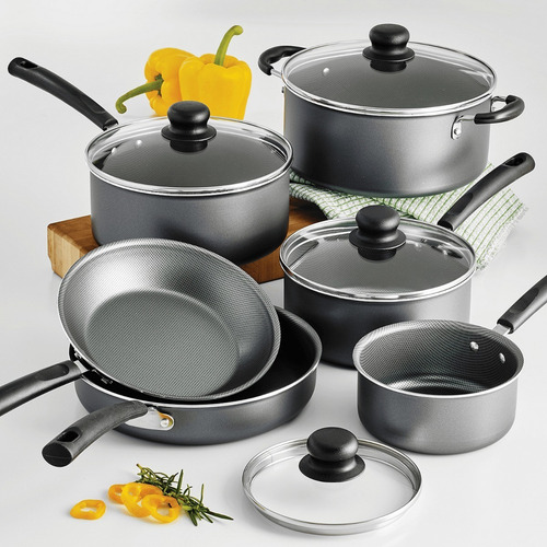 Imagen 4 de 5 de Batería De Cocina 10pz Mod.primaware Nonstick Tramontina®
