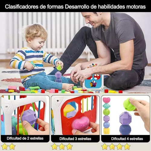 Teaching Game For Babies 7 In 1 Activity Cube