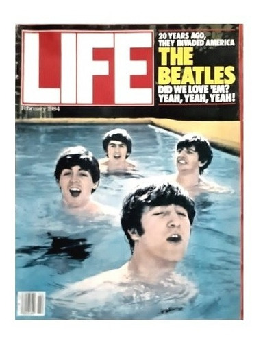 Revista Life The Beatles (february 1984) Importada Usa