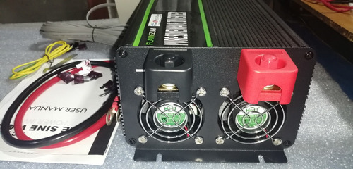 Imagen 5 de 12 de Conversor Voltaje Onda Pura 24v Fuente Sinusoidal Tv 110 V