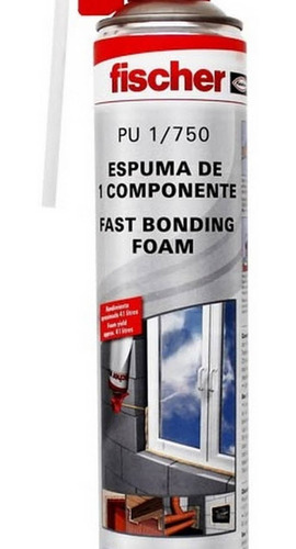 Espuma Poliuretano Expandido Aerosol Pu 1/750 Fischer