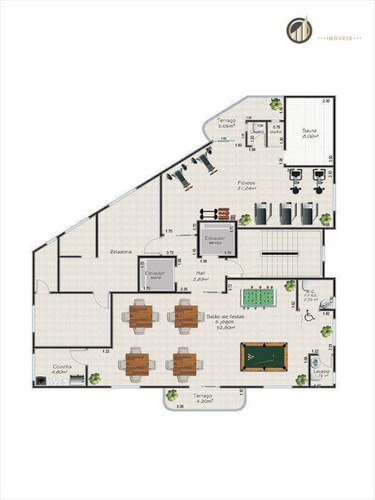 Apartamento Com 2 Dormitórios À Venda, 63 M² Por R$ 316.000,00 - Vila Assunção - Praia Grande/sp - Ap1696
