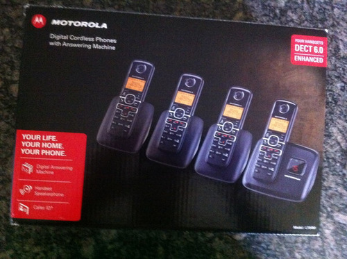 Motorola Telefono Inalambrico L704, De 4 Terminales Dec 6.0