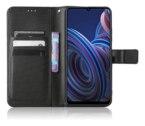 Funda Con Tapa Para Zte Blade V40 Smart Business Style Walle