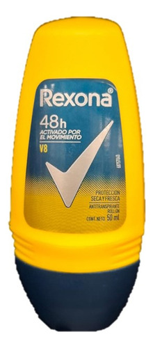Desodorante Rexona Men V8 Roll On 50 Ml Frescura