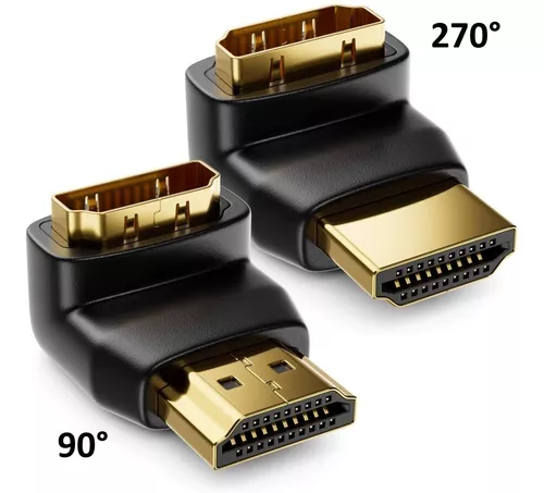 Cople HDMI Macho-Hembra en Escuadra L 705-205 – Electronica Aragon