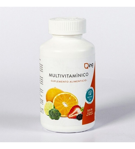 Qina Multivitaminico 60 Capsulas Abollado Sabor Sin Sabor