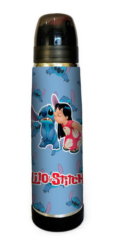 Termo Acero Inoxidable Lumilagro Luminox 1 L Lilo & Stitch