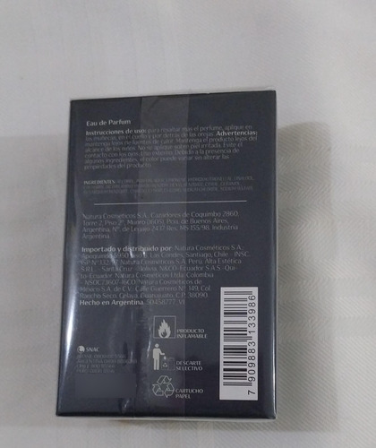 Natura Homem Essence Eau De Parfum Masculino 25 Ml.