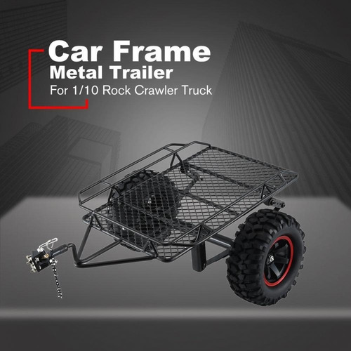 ... Coche De Remolque For 1:10 Hsp Axial Scx10 D90 Hpi Rc