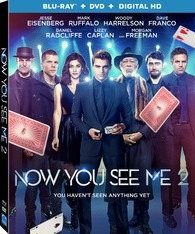 Blu Ray Now You See Me 2 Dvd Original