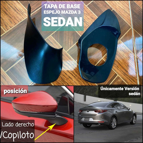 Tapa De Espejo Mazda 3 Sedan 2019 2020 2021 Derecha