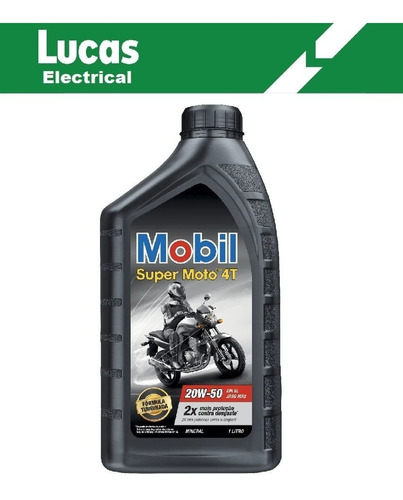 Aceite/lubricante Mobil Mineral Super Moto 4t 20w50 1l