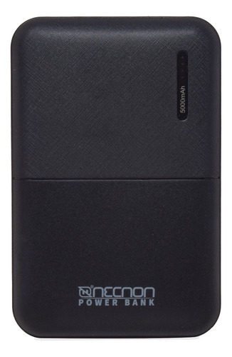 Powerbank Necnon Npw-05fc 5000mah Carga 2.1 2 Cargastipo C Color Negro