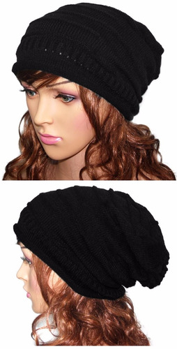 Gorro Beanie Chullo Color Negro Unisex Gorra