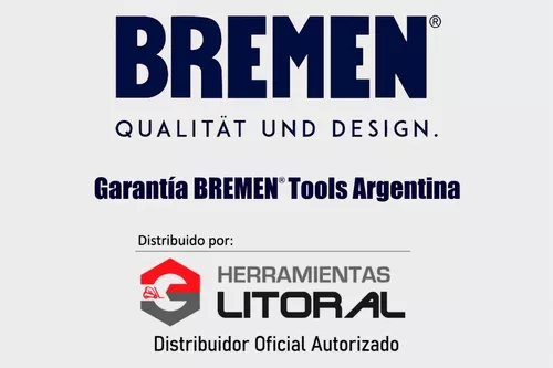 Destornillador Impacto Bremen Kit Atornillador Cod 4255 Dgm