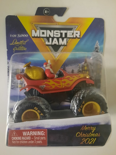 Monster Jam 2021, Merry Christmas, Edicion Limitada 1/3000
