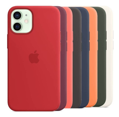 Estuche Silicona iPhone 7 8 Se Plus Xs 11 12 Pro Max