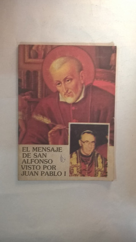 El Mensaje De San Alfonso Visto Por Juan Pablo I