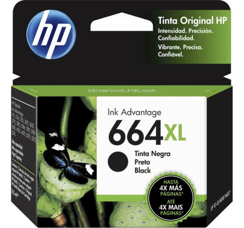 Cartuchos Hp 664 Xl Negro Color P/ 1115 2135 3635 4535 2675