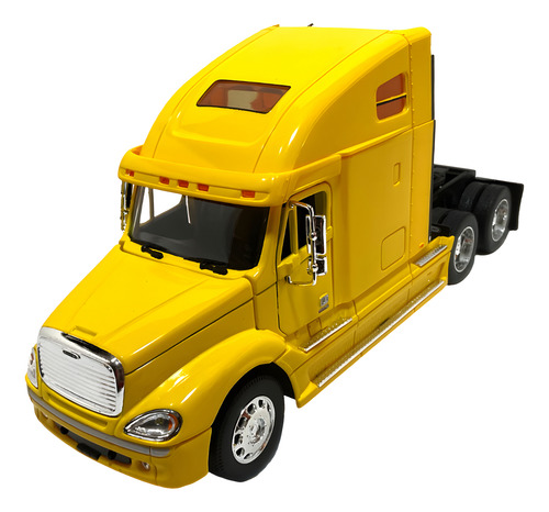 Freightliner Columbia Tractor Nuevo Sin Caja - Am Welly 1/32 Amarillo