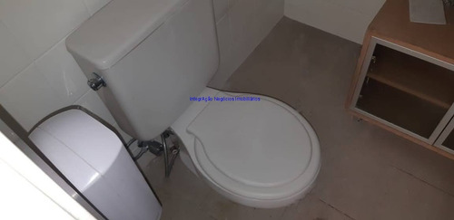 Imagem 7 de 10 de Conjunto Comercial 98m², 02 Banheiros E 03 Vagas Na Garagem. Condomínio Com Recepção E Segurança 24hrs. Excelente Localização - 21072713 - 69898523