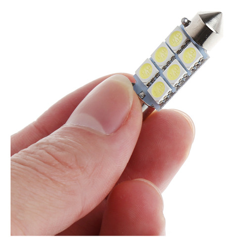 Lámpara Chip Smd De 6 Led Canbus Para Lectura, Lámpara Domo