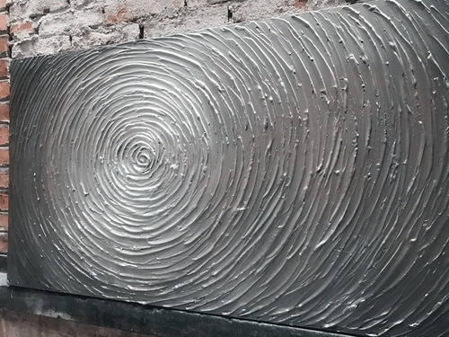 Pinturas Al Óleo Abstractas En 3d De 20x40 Pulgadas S...