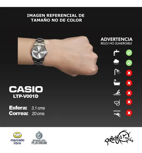 Reloj casio dama mercado libre hotsell