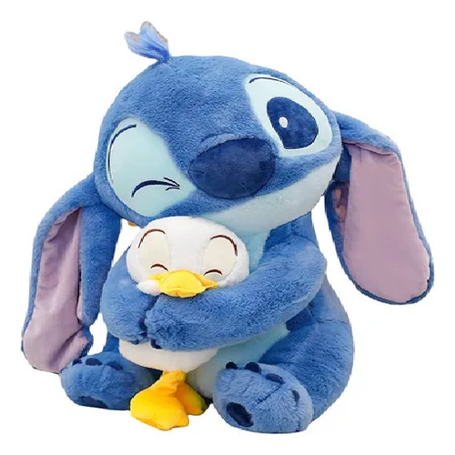 Peluche Stitch Peluche De Cumpleaños Color Stitch Azul Acero