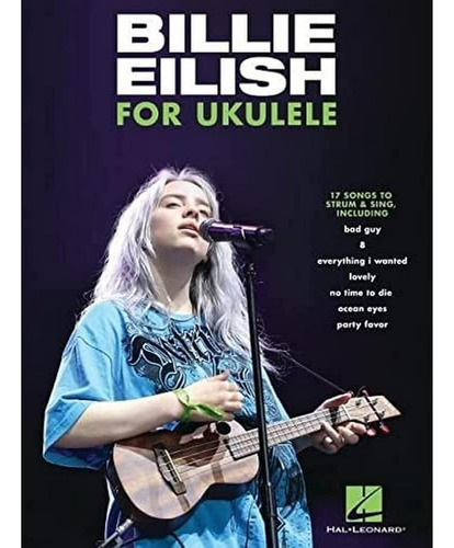 Libro Billie Eilish Para Ukelele En Inglés
