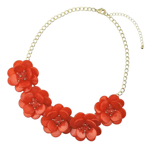 Collar De Flores Con Gargantilla Llamativa De Bocar Para Reg