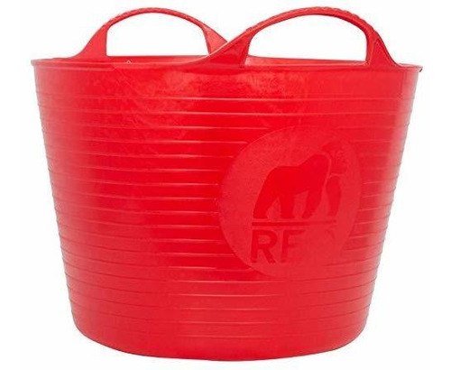 Tubtrugs Pequeño 10 De Hidromasaje, 3.5 Galones, Rojo.