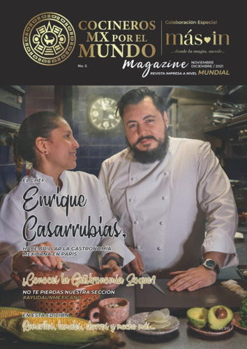 Libro: Revista Cocineros Mx Por El Mundo: Edición Diciembre 