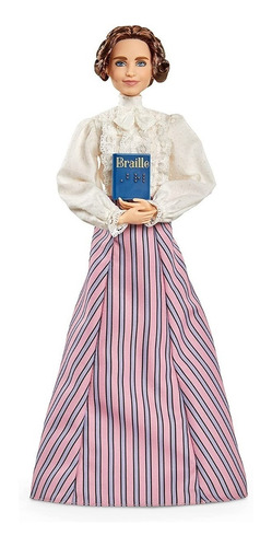 Barbie Helen Keller Inspiring women Mattel GYH02