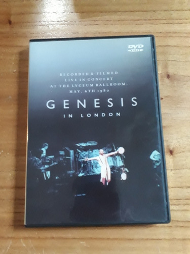 Génesis In London. Mayo De 1980. Dvd Ntsc. All Zone. 2009. 