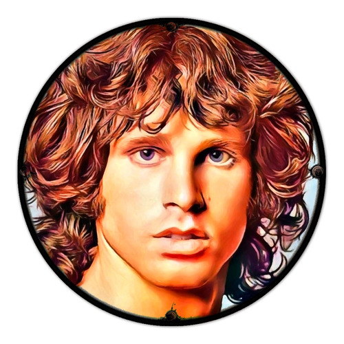 #896 - Cuadro Decorativo Vintage Jim Morrison The Doors Rock